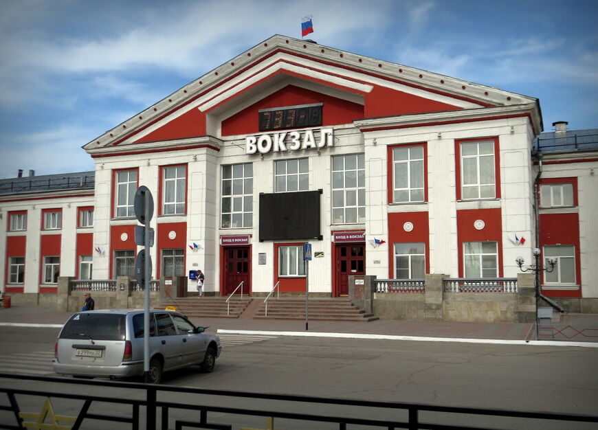 Ж/д вокзал Барнаула