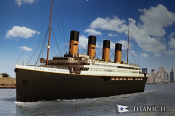 Копия Титаника отправится в первый круиз в 2022 году