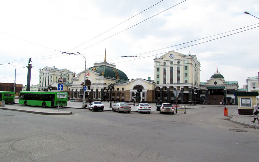 Железнодорожный вокзал Красноярска