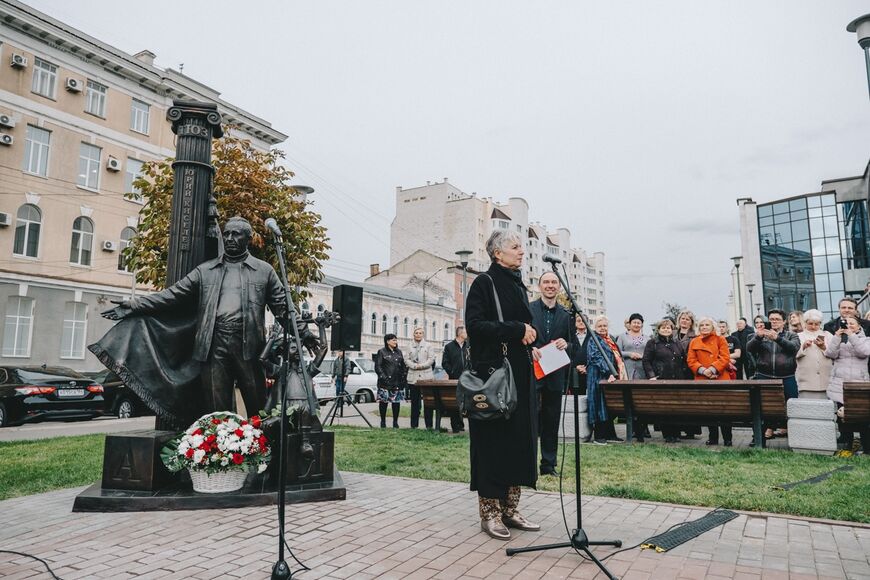 Торжественное открытие памятника Киселёву
