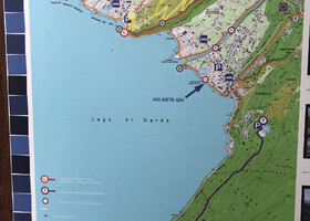 Карта пешеходных-треккинг маршрутов вдоль озера