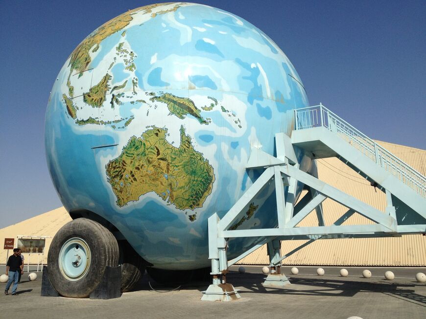 Hamad Trailer Globe travel trailer, 1993