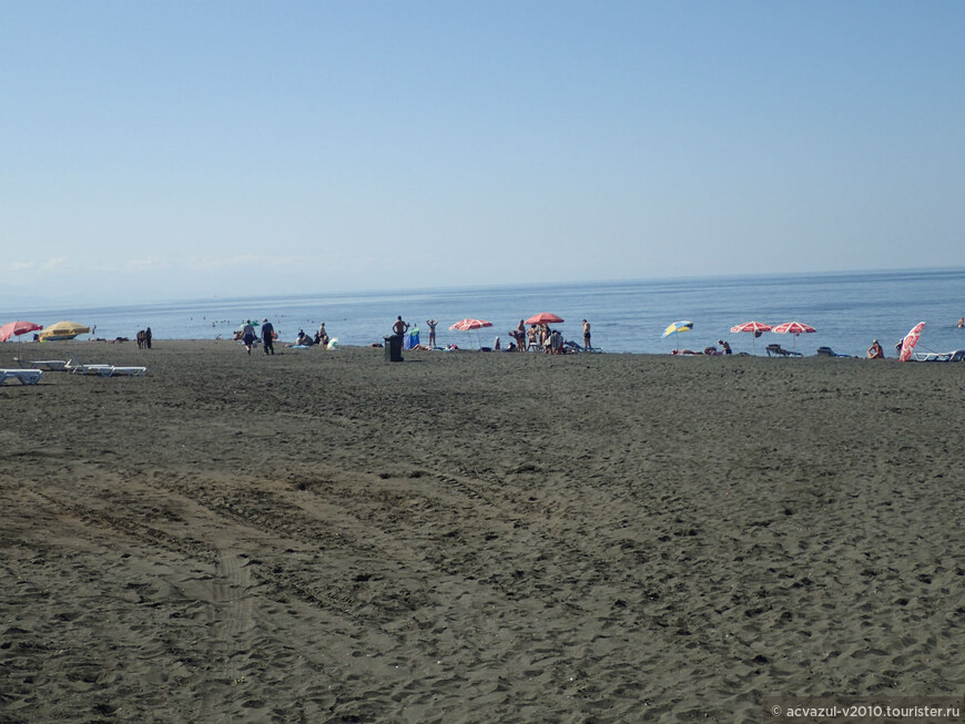 Зарисовки по пути к морю. Беседа в пути. Аджарцы...