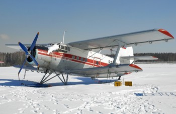 Самолёт АН-2 совершил жесткую посадку в лесу Архангельской области