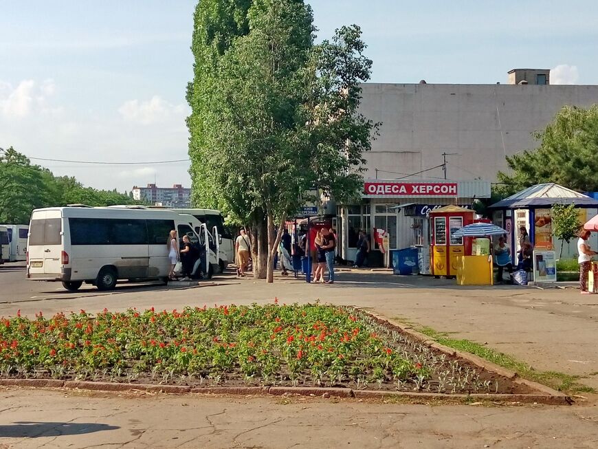 Инфраструктура в окрестностях автовокзала Николаева