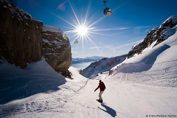 Уникальный парк для ски-туринга открылся в Швейцарии  