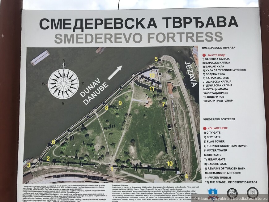 Город - крепость Смедерово.