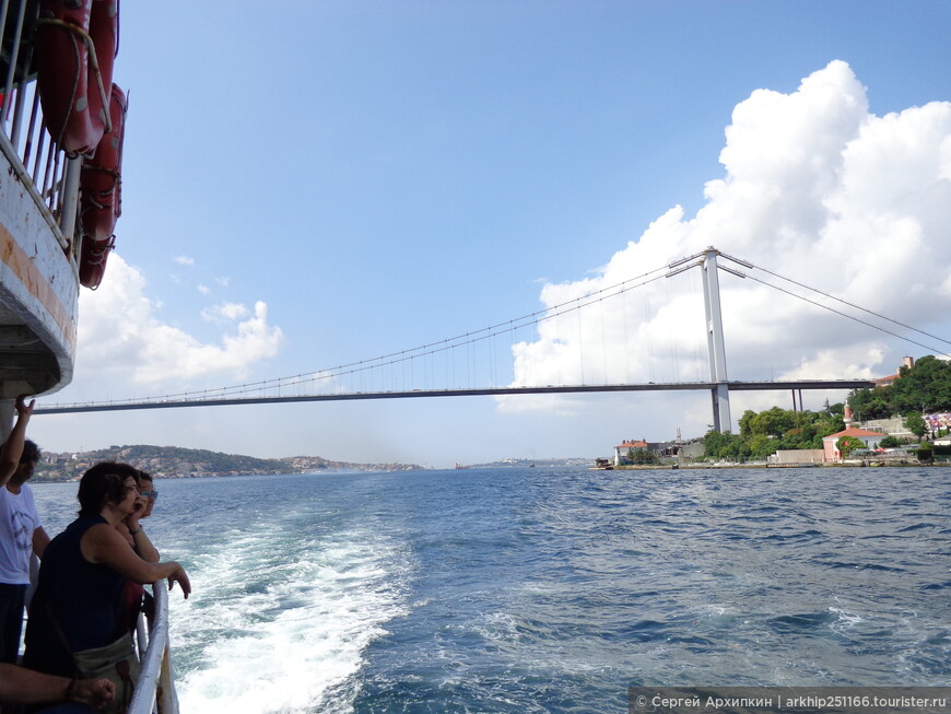 Самостоятельно по Стамбулу. Круиз по Босфору - Сарыер и пляж городка Кильос
