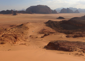 В пустыне Вади Рам