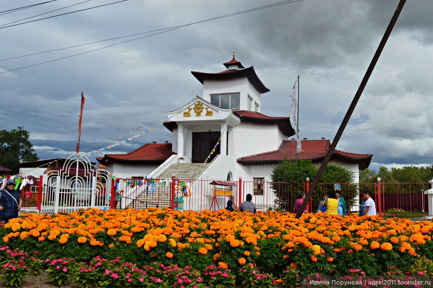 Буддистский храм в Кызыле
