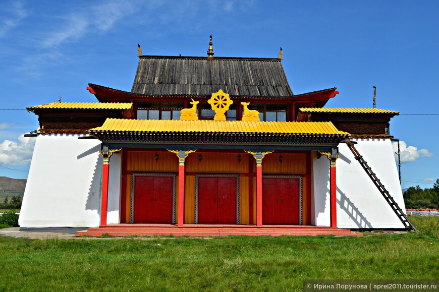 Буддистский монастырь в Чадане