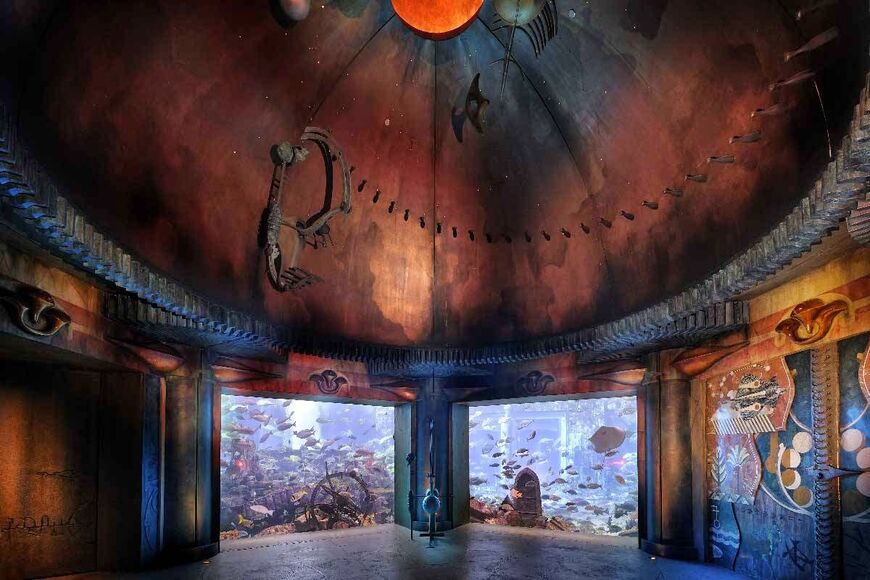 Аквариум отеля «Атлантис» (The Lost Chambers Aquarium)