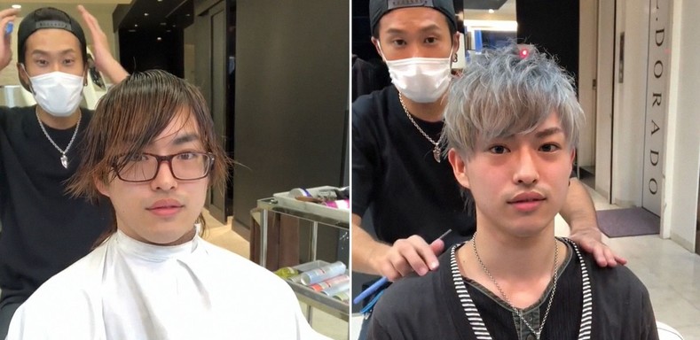 20 потрясающих работ токийского парикмахера, которые невероятно преобразили клиентов