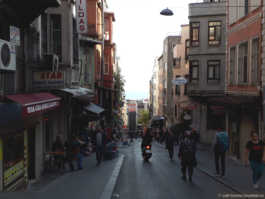 Стамбул. Контраст почти не виден