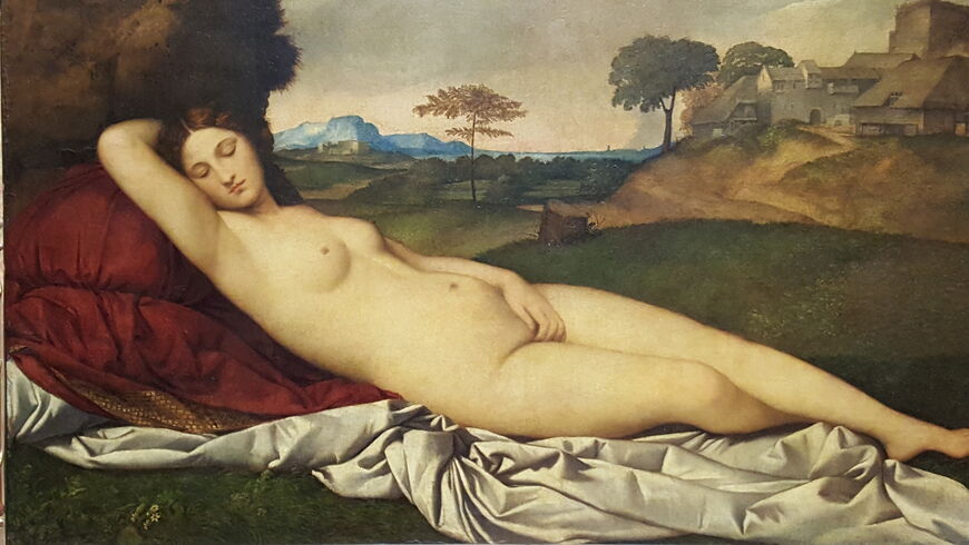 «Спящая Венера», Джорджоне