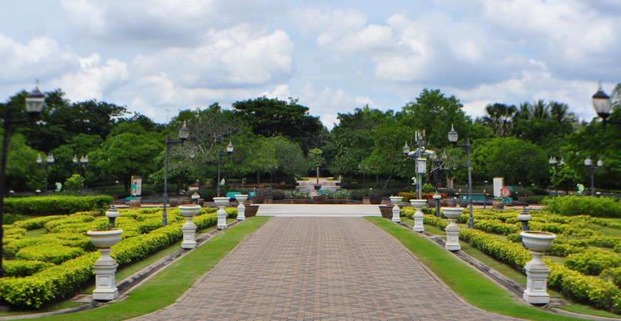 Парк королевы Сирикит в Бангкоке