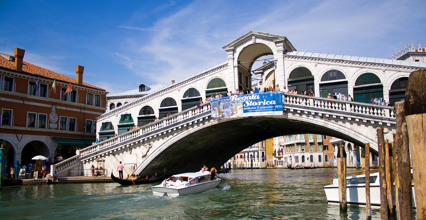 Мост Риальто в Венеции (Ponte di Rialto)