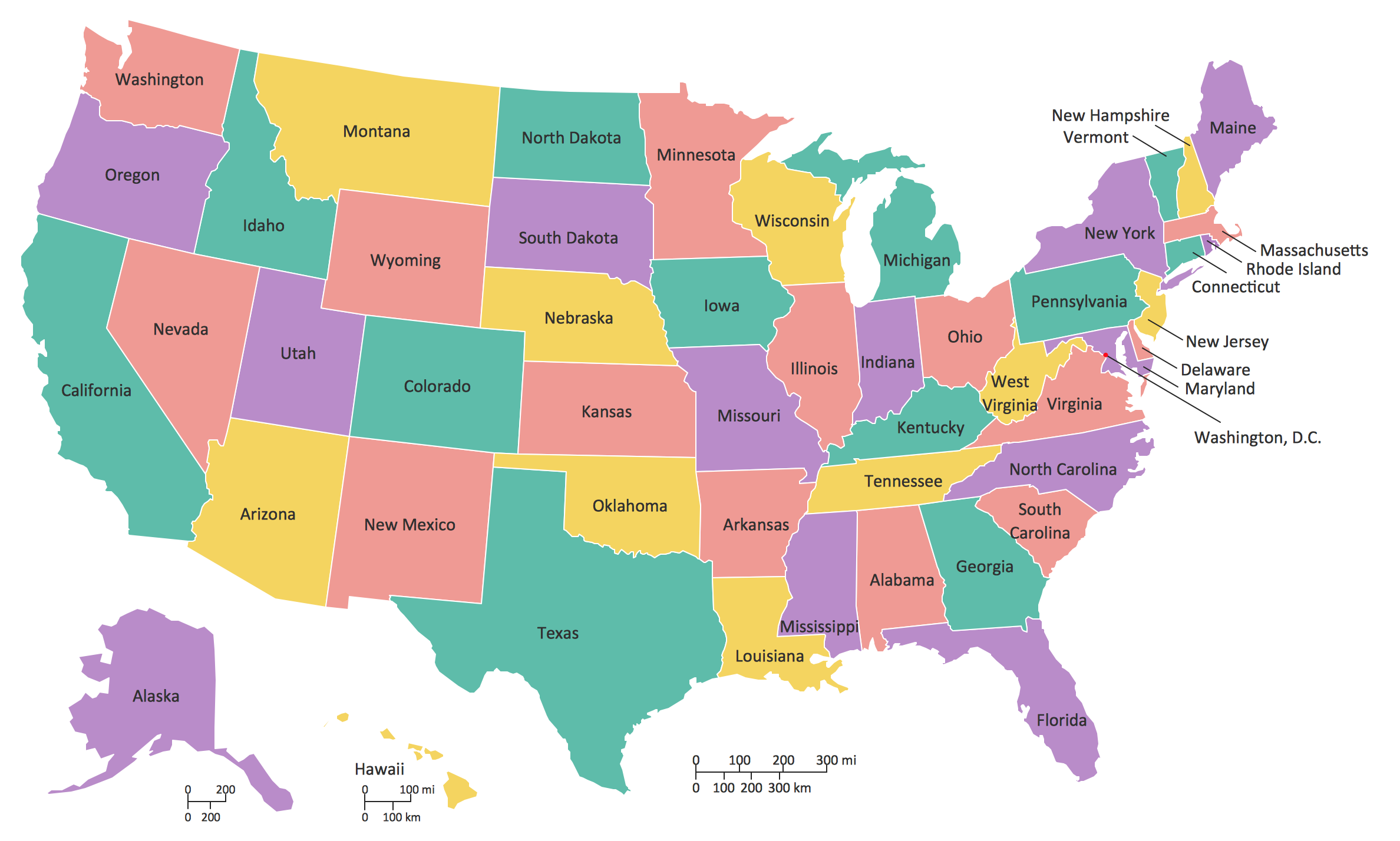 Тихие штаты сша. The United States of America карта. Штат Вермонт на карте США. Карта США со Штатами. Карта Штатов США 2021.
