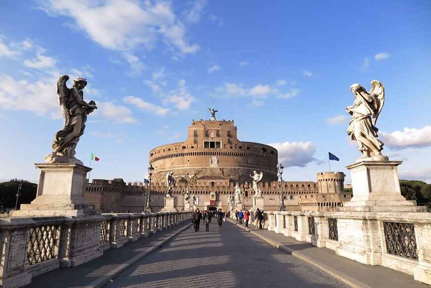 Мост Святого Ангела (Ponte Sant’Angelo)