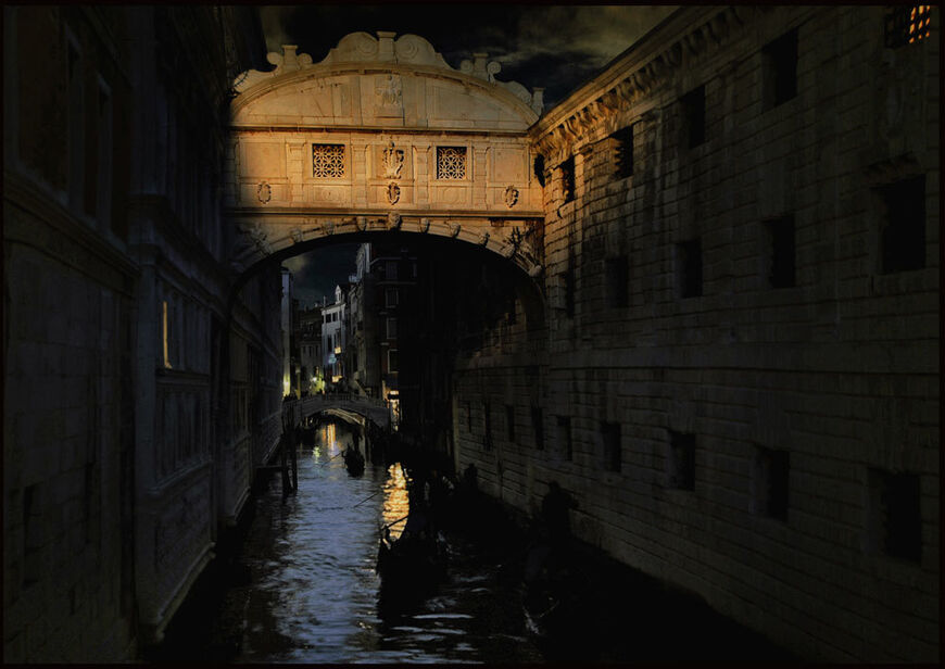 Мост Вздохов в Венеции (Ponte dei Sospiri)
