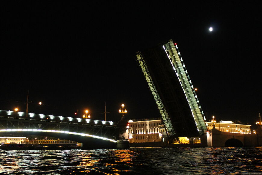 Разводка Троицкого моста