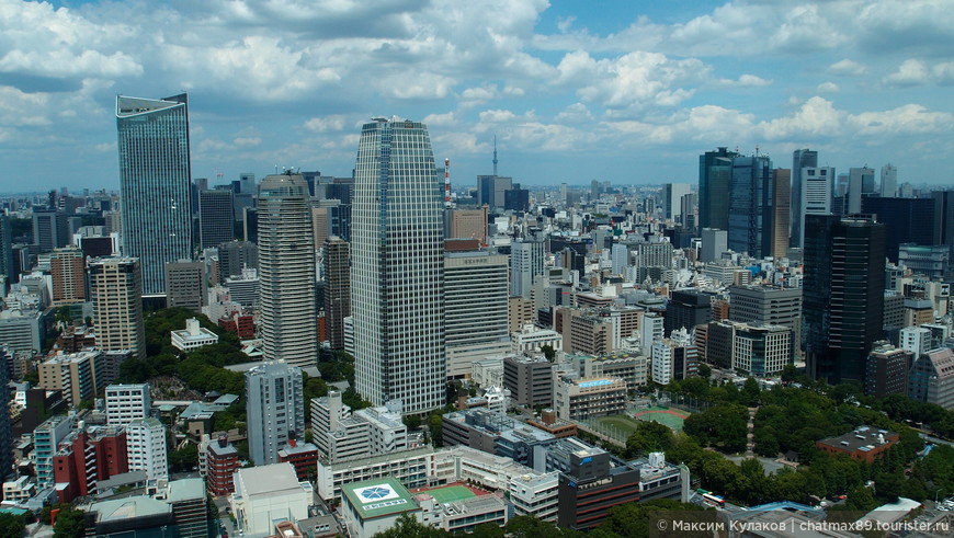 Токио — мегаполис невероятного масштаба