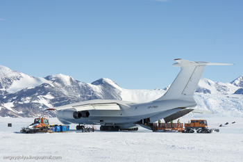 Самолет РФ вывез из Антарктиды заболевшего участника немецкой экспедиции 