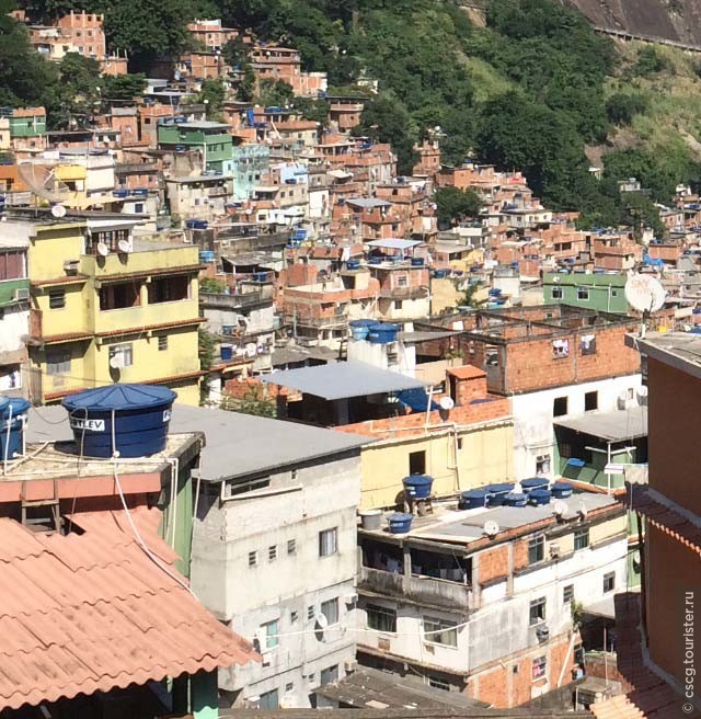 3-ий день в Бразилии. Рио-де-Жанейро. Статуя Христа, Сахарная голова, фавелы и ботанический сад