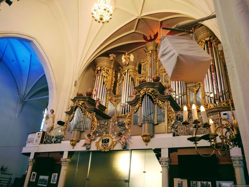 Органный зал кафедрального собора Калининграда