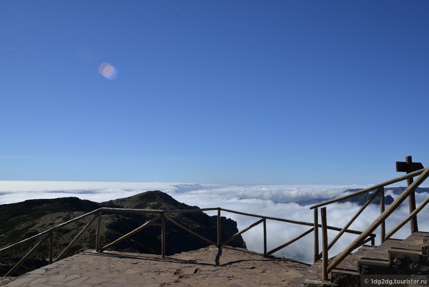Мадейра. Гора Pico Arieiro и смотровая Eira do Serrado.