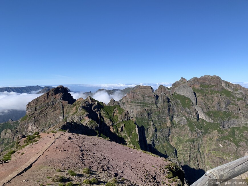 Мадейра. Гора Pico Arieiro и смотровая Eira do Serrado.