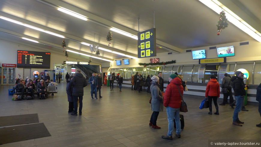 Международный автовокзал в Риге