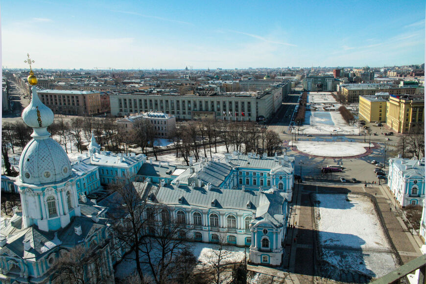 Смольный собор в Санкт-Петербурге