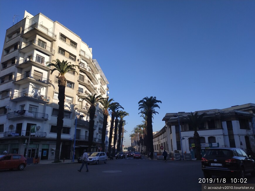 Прогулка по «зимней» Касабланке…