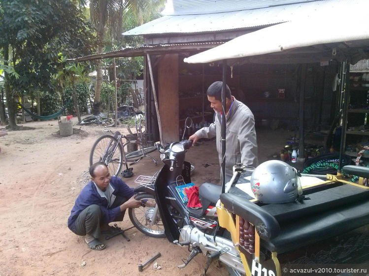 Транспорт и «Правила дорожного движения» Камбоджи и Вьетнама