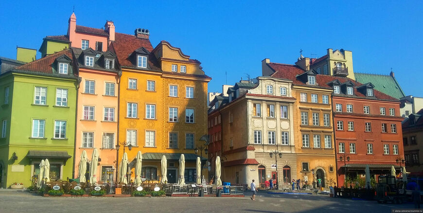 Замковая (Дворцовая) площадь в Варшаве