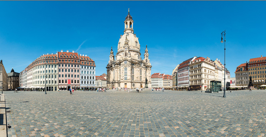 Церковь Фрауэнкирхе в Дрездене (Frauenkirche Dresden)
