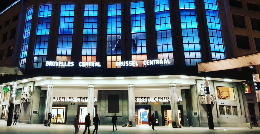 Центральный вокзал Брюсселя