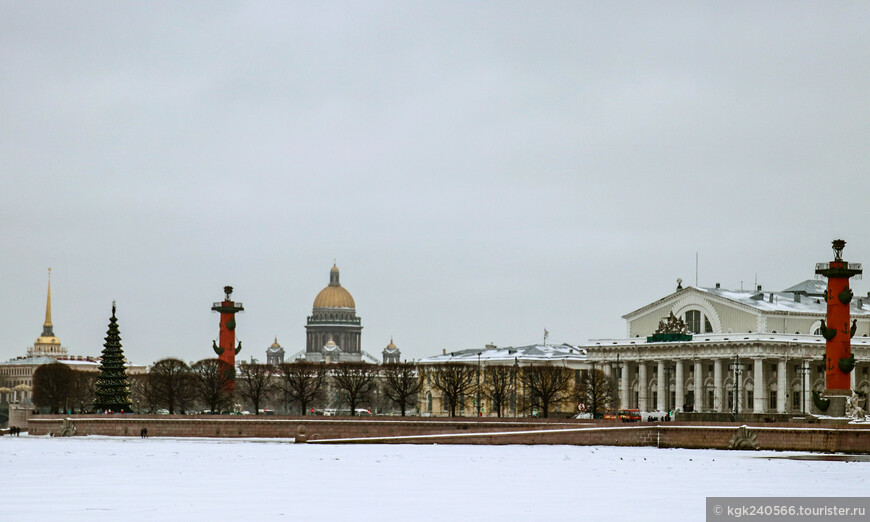 По трассе М11 в зимний Санкт-Петербург