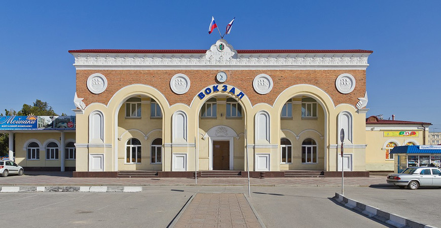 Ж/д вокзал Евпатории