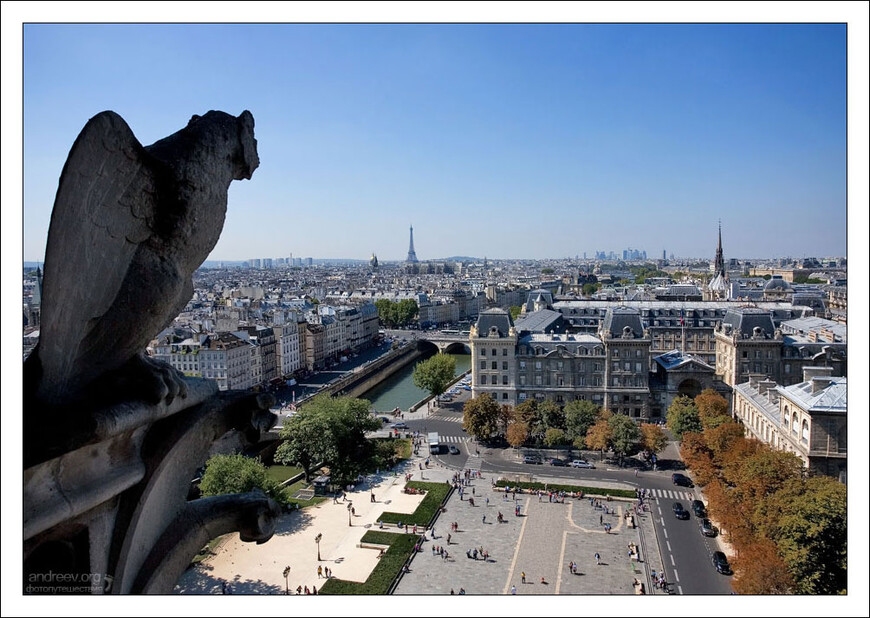 Франция: Париж с высоты
