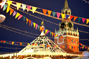 Новогодние мероприятия в Москве посетили свыше 12 миллионов человек