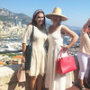 С моей красавицей -гостьей Наташей На фоне Монте-Карло