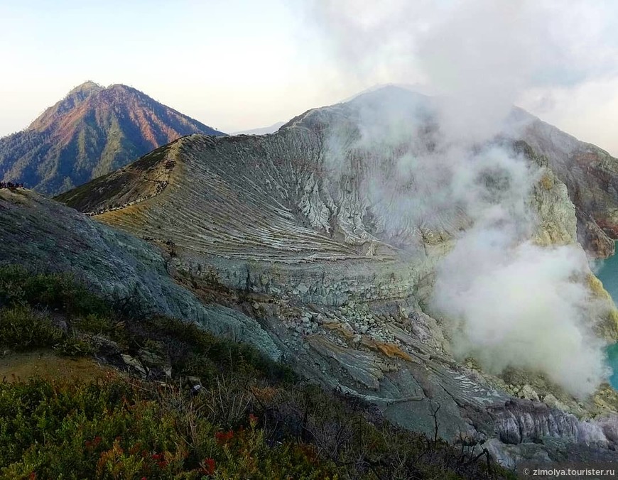 Похождения по действующему вулкану Иджен