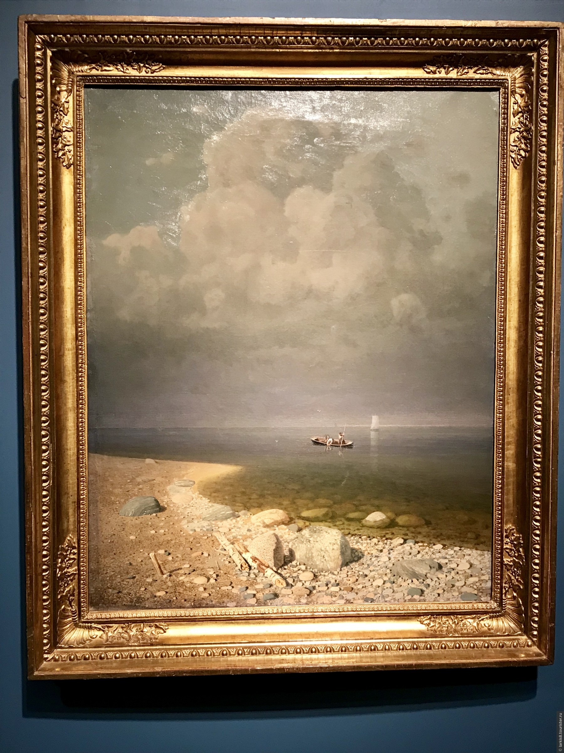 Лондонцы увидевшие на выставке картину были раздражены туман на полотне к их удивлению был розовый