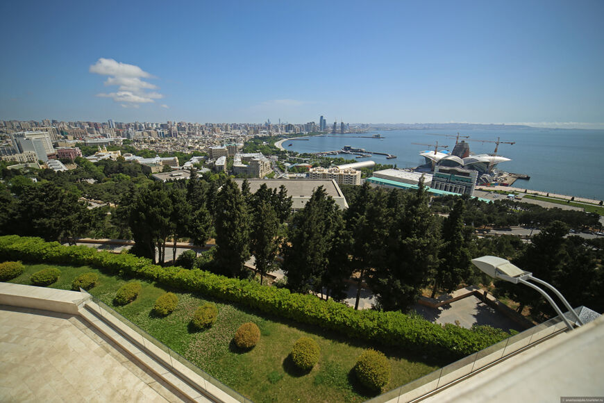 Приморский бульвар Баку 