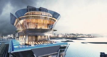 Самый высокорасположенный бассейн в мире построят в Дубае 