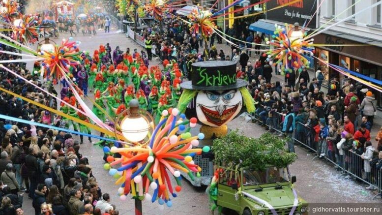 Карнавал в городе Риека