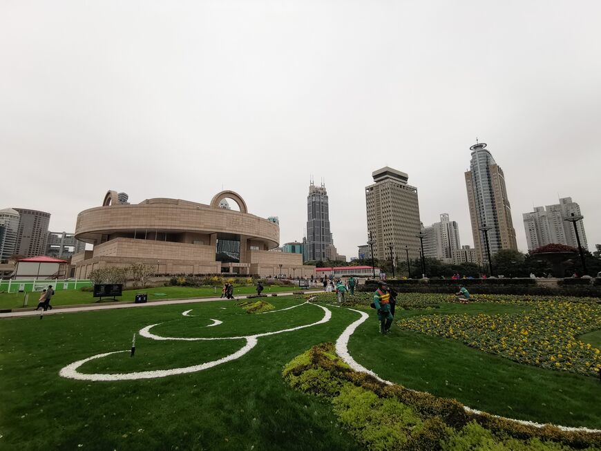 Народный парк и музей Шанхая