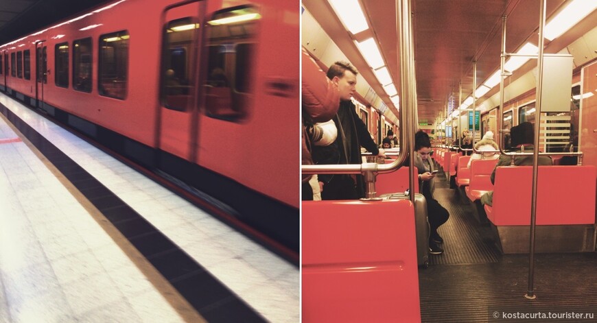В метро Хельсинки